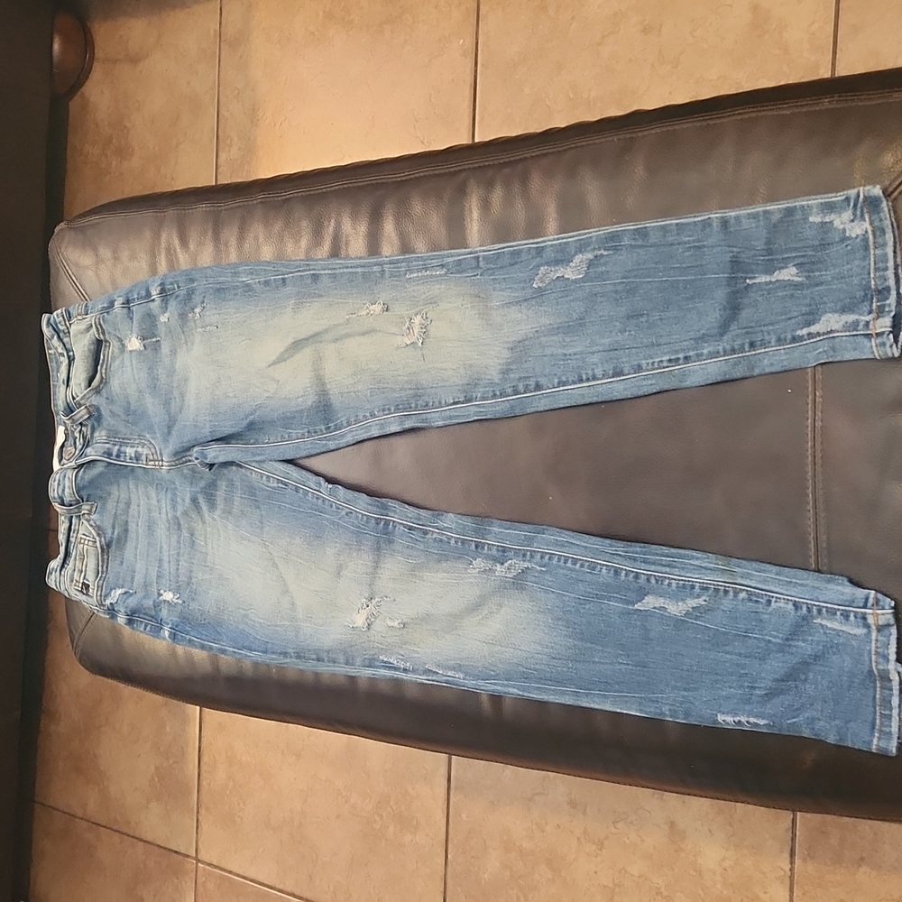Kancan light distressed jeans